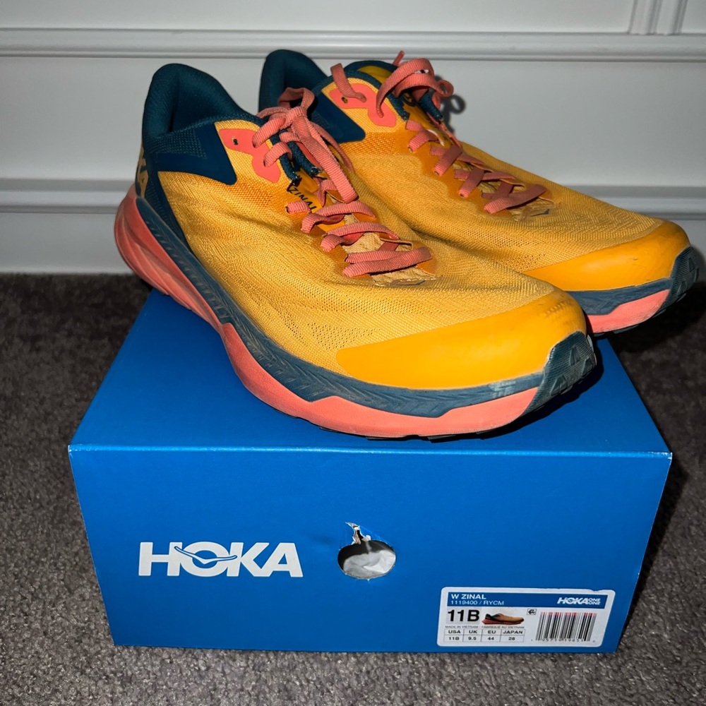 HOKA Zinal Trail Running Shoe- women’s 11